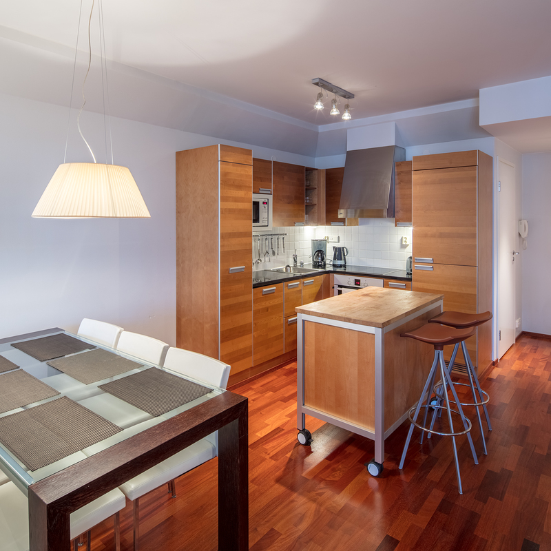 KITCHEN AND DINING AREA